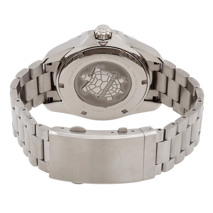 Certina - Certina DS Action Quartz Chronometer Grey Dial Men's Watch C0324514408700 - 3