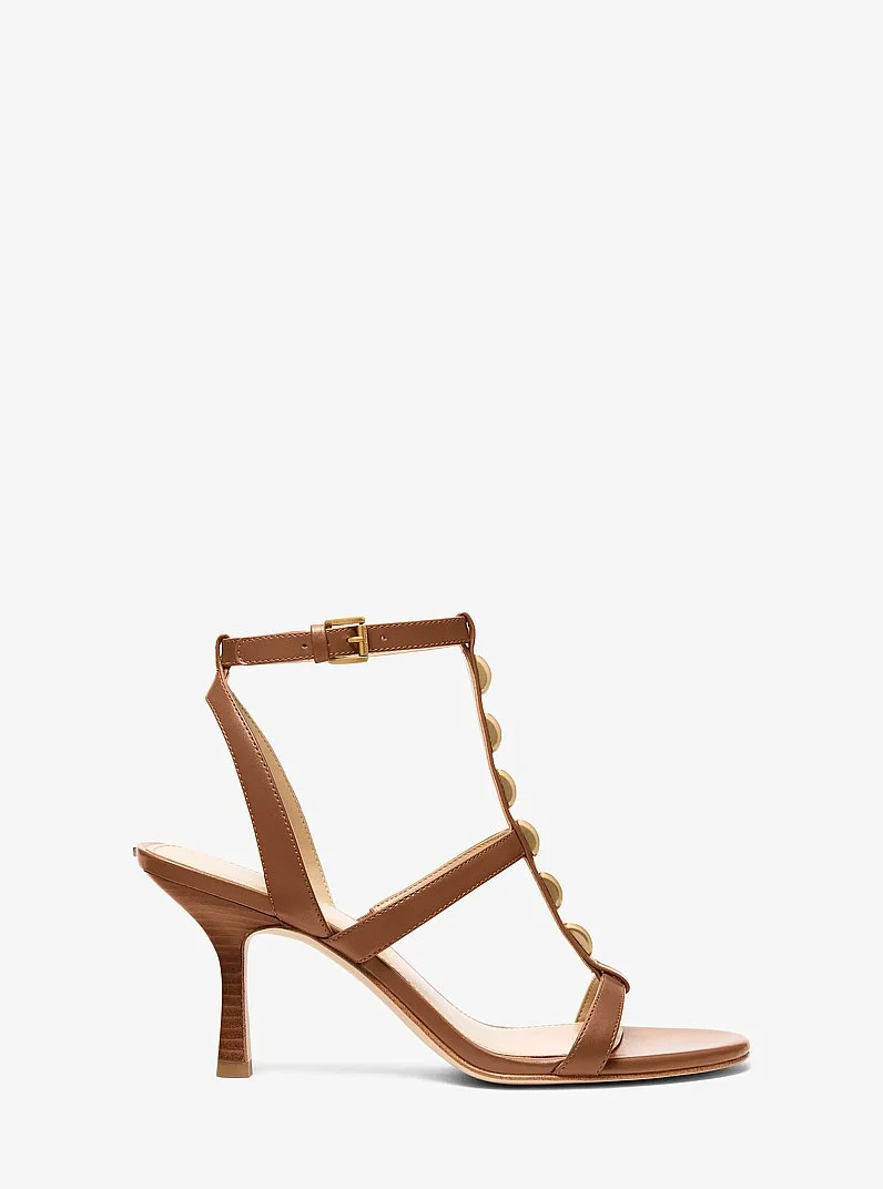 Nara Studded Leather Sandal - 1