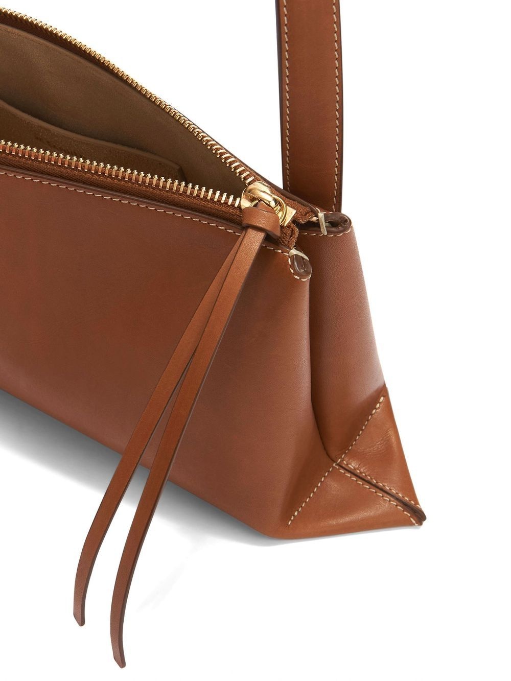debossed-logo shoulder bag - 5