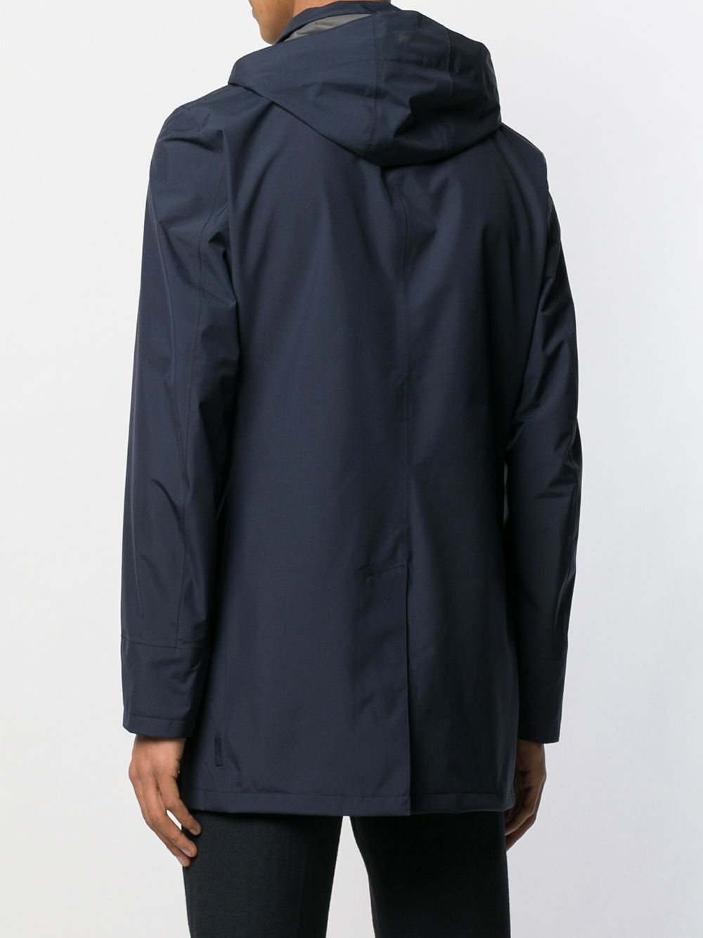hooded raincoat - 4