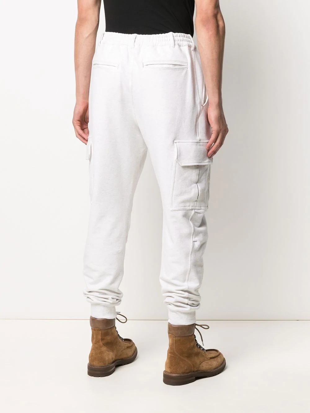 tapered track pants - 4