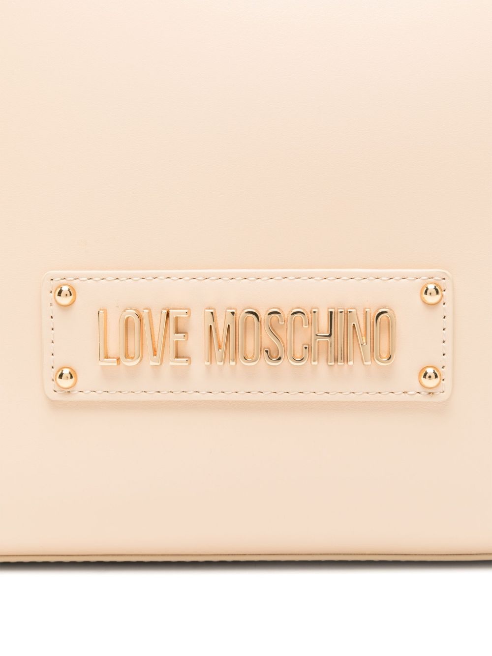 logo-plaque tote bag - 4