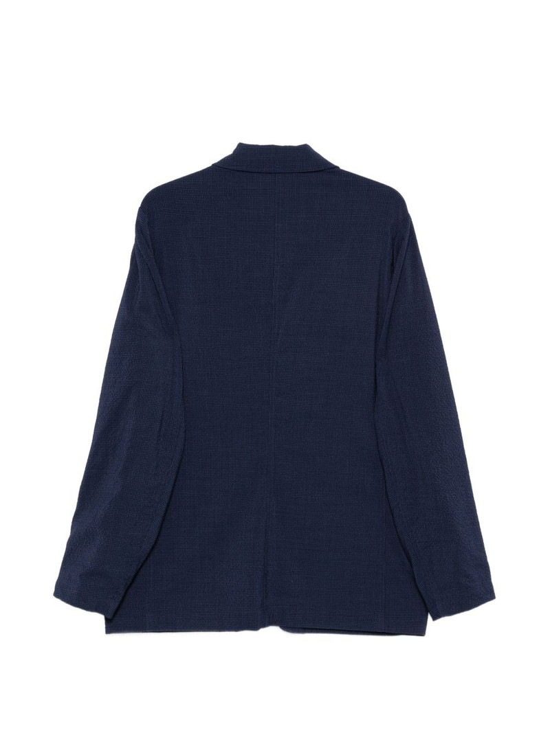 Paul Smith houndstooth-pattern single-breasted jacket outlook