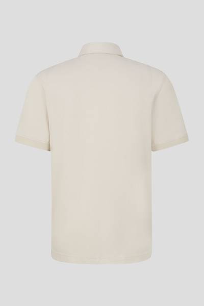BOGNER Timo Piqué polo shirt in Light beige outlook