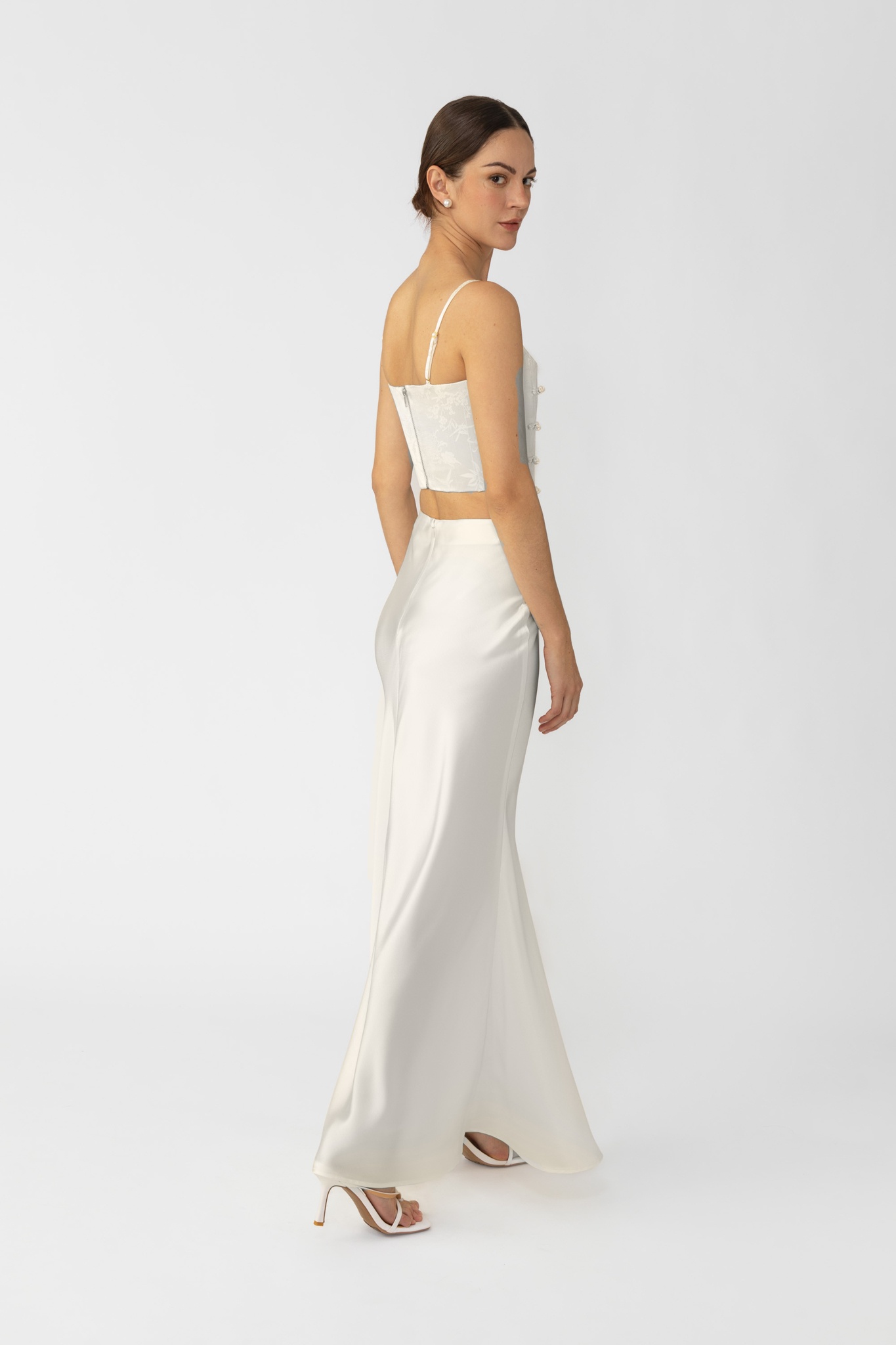 PIA SATIN SKIRT - 3