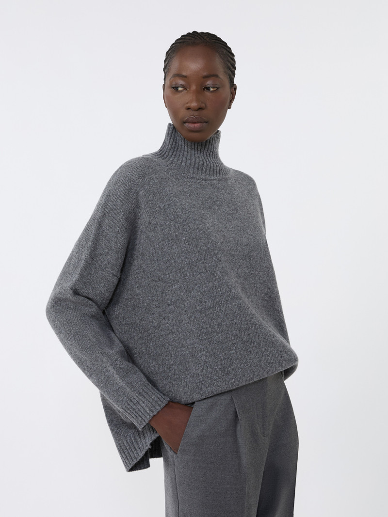 BORGIA Wool knit turtleneck jumper 5