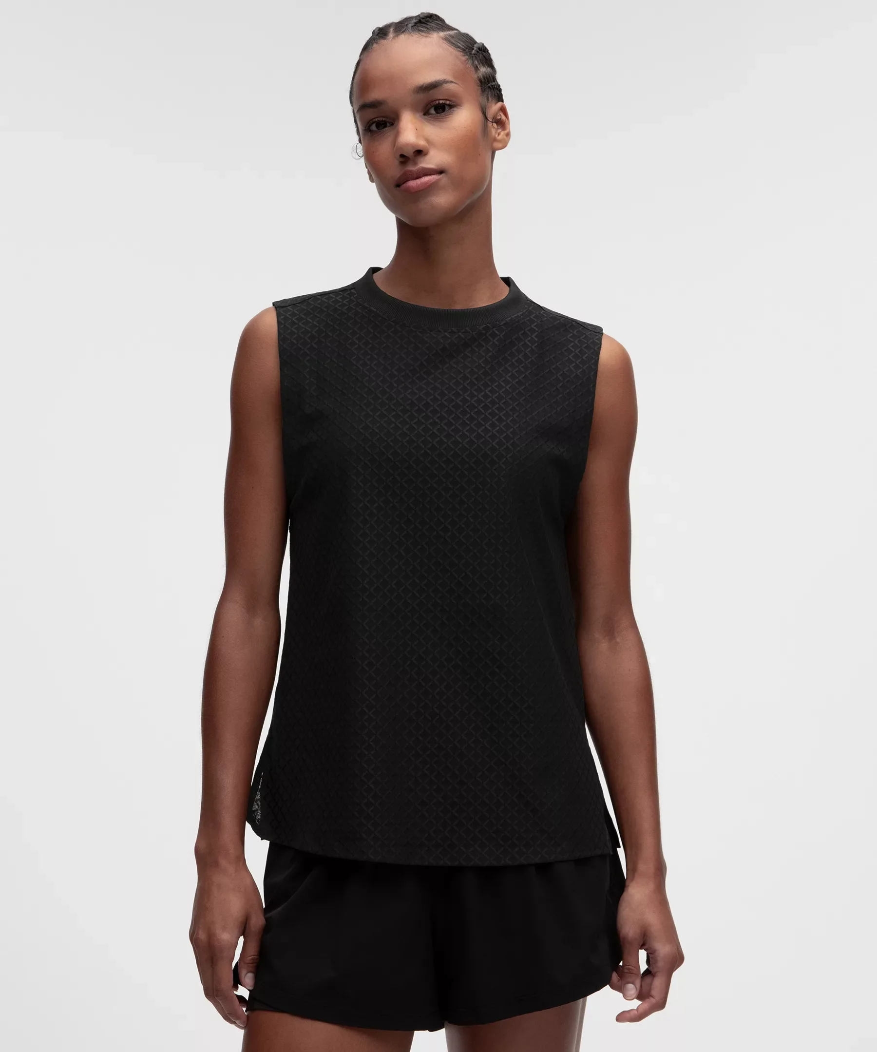 Diamond Mesh Training Tank Top - 1