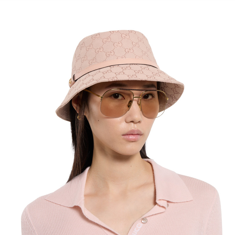 GG canvas bucket hat 3