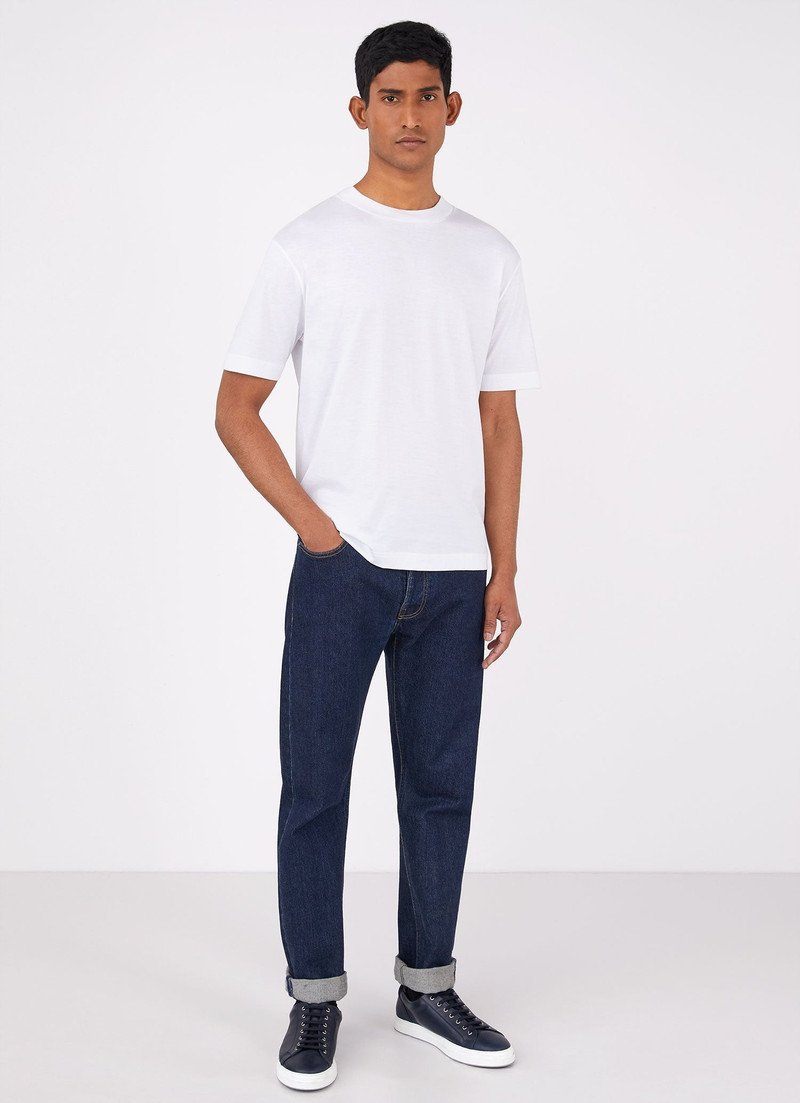 Sunspel Mock Neck T‑shirt outlook