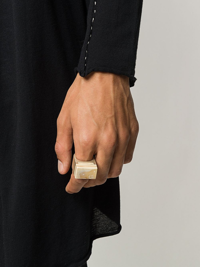 Parts of Four cuboid plate ring outlook