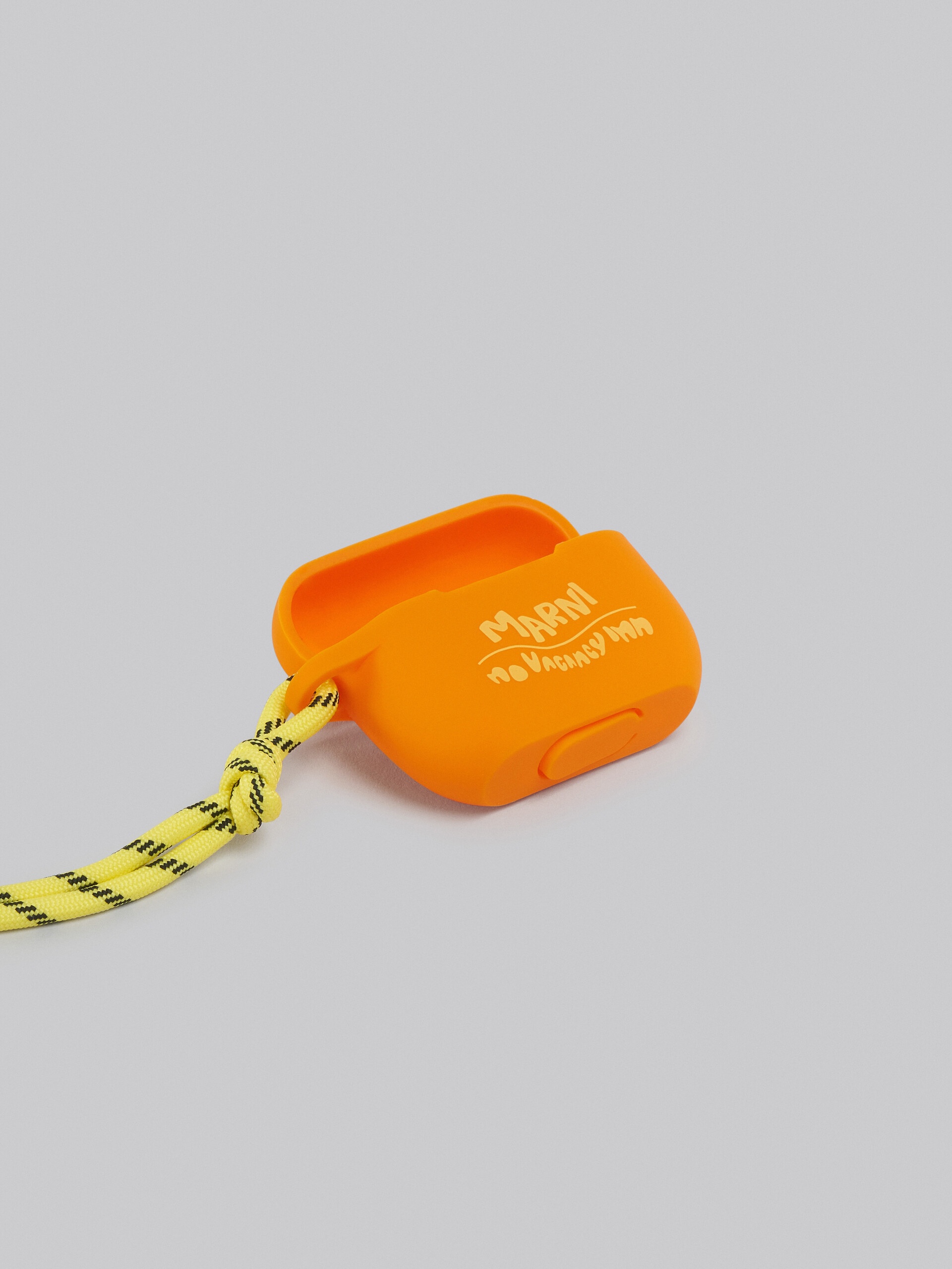 【MARNI】 AirPodsホルダー マルニ 【 X NO VACANCY】 Marni MARNI X NO VACANCY INN - ORANGE AND YELLOW AIRPODS