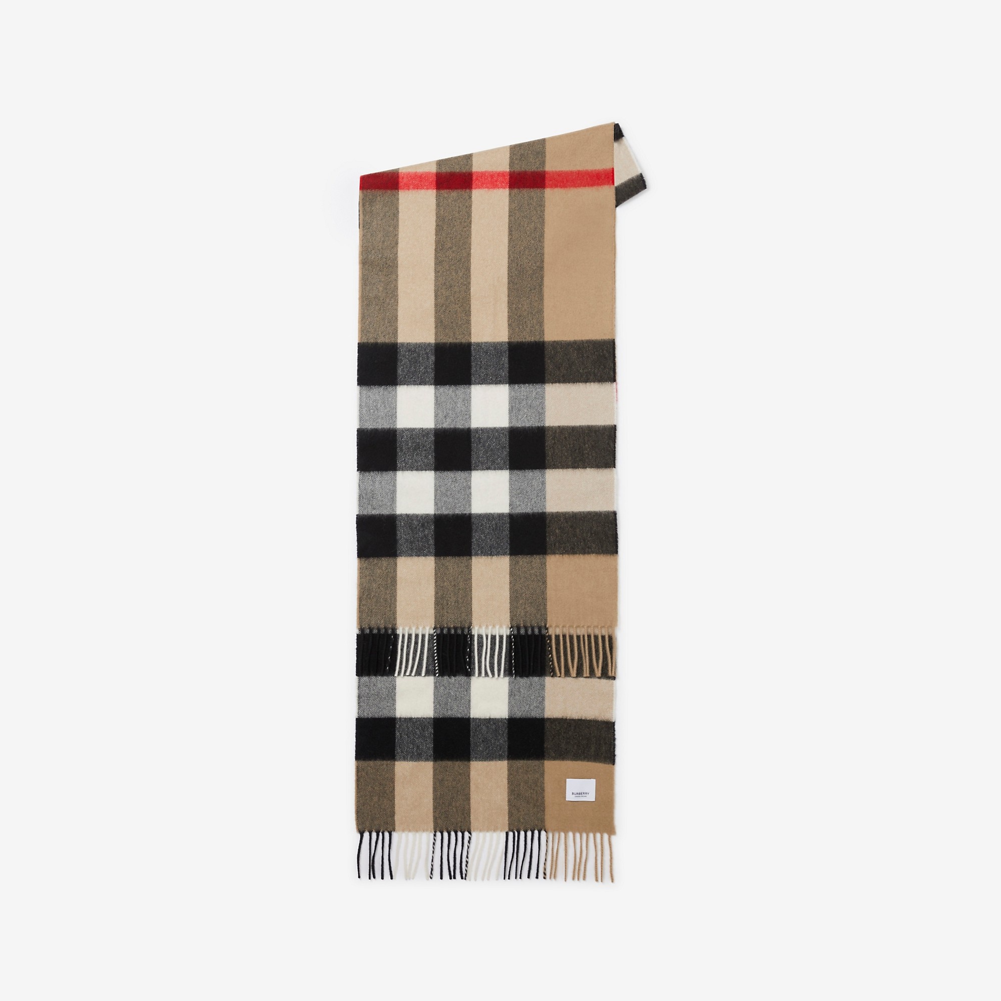 Check Cashmere Scarf - 1