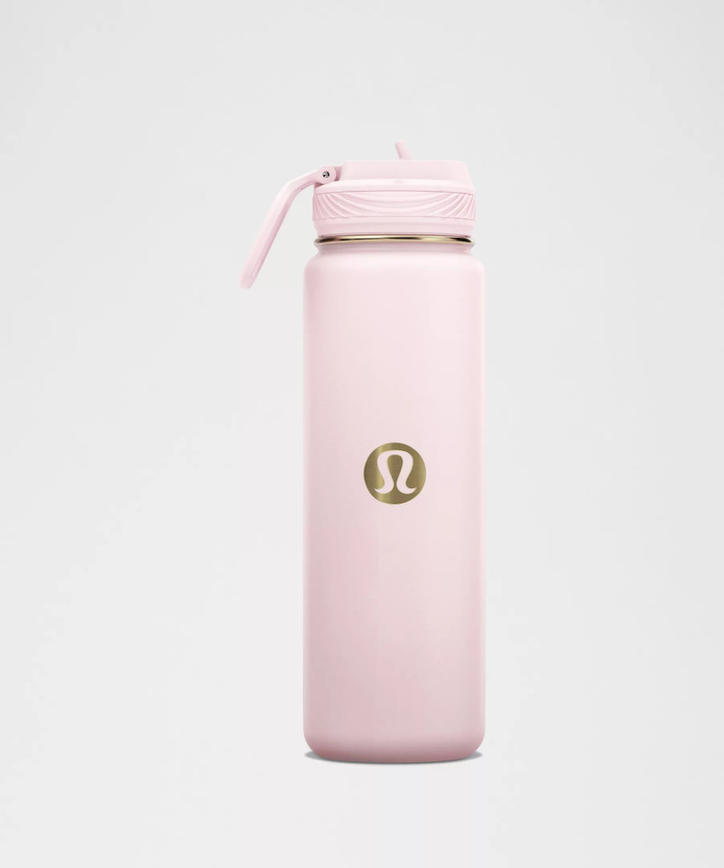 lululemon Back to Life Sport Bottle 24oz Straw Lid *Stack outlook