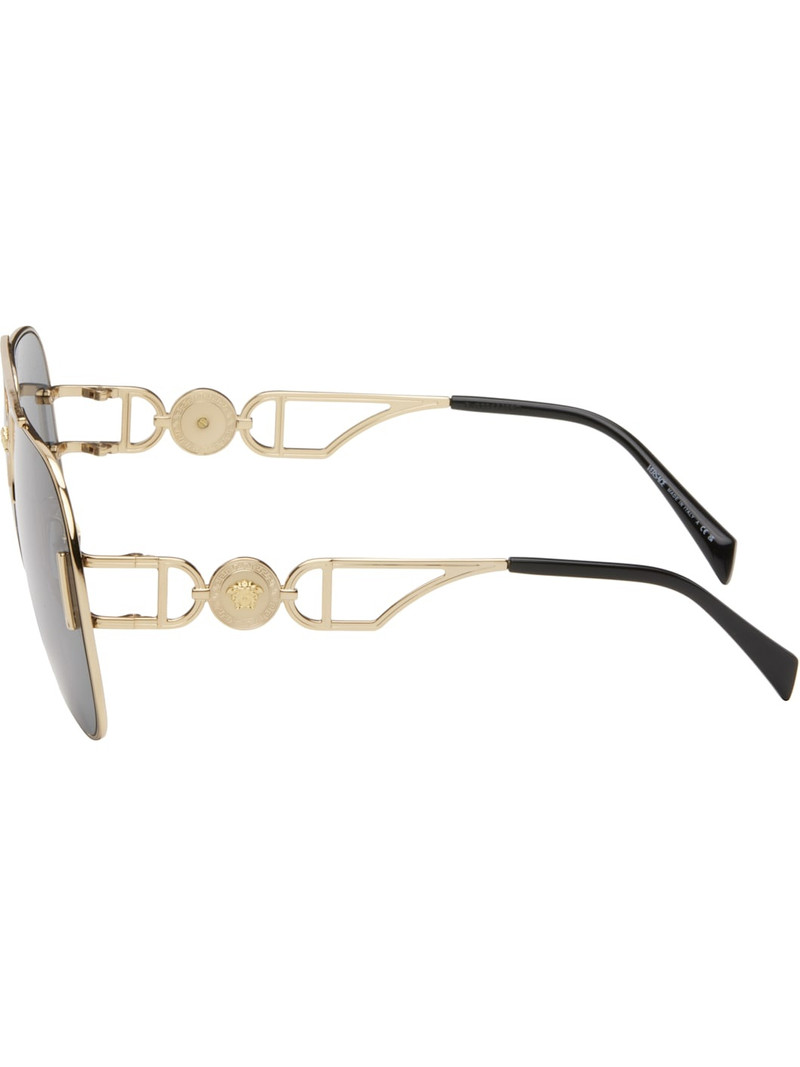 Gold Medusa '95 Pilot Sunglasses 3
