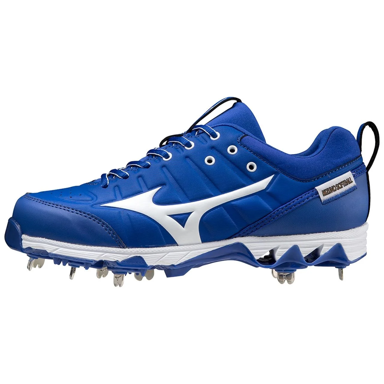 9-Spike Swift 7 Low Womens Metal Softball Cleat - 1