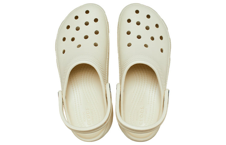 (WMNS) Crocs Classic Clog 'Bone White' 206750-2Y2 - 5