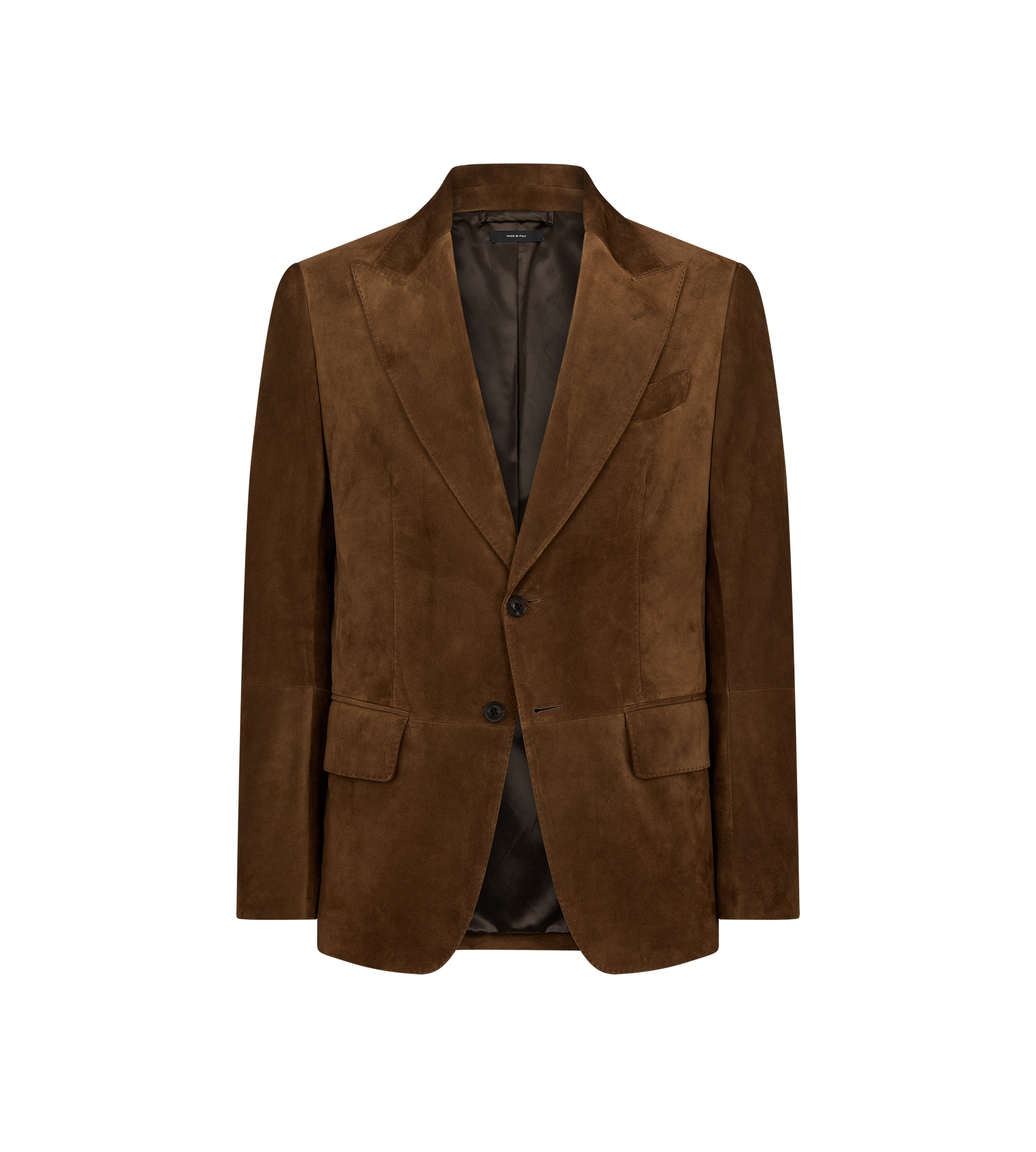 CASHMERE SUEDE SARTORIAL BLAZER - 1