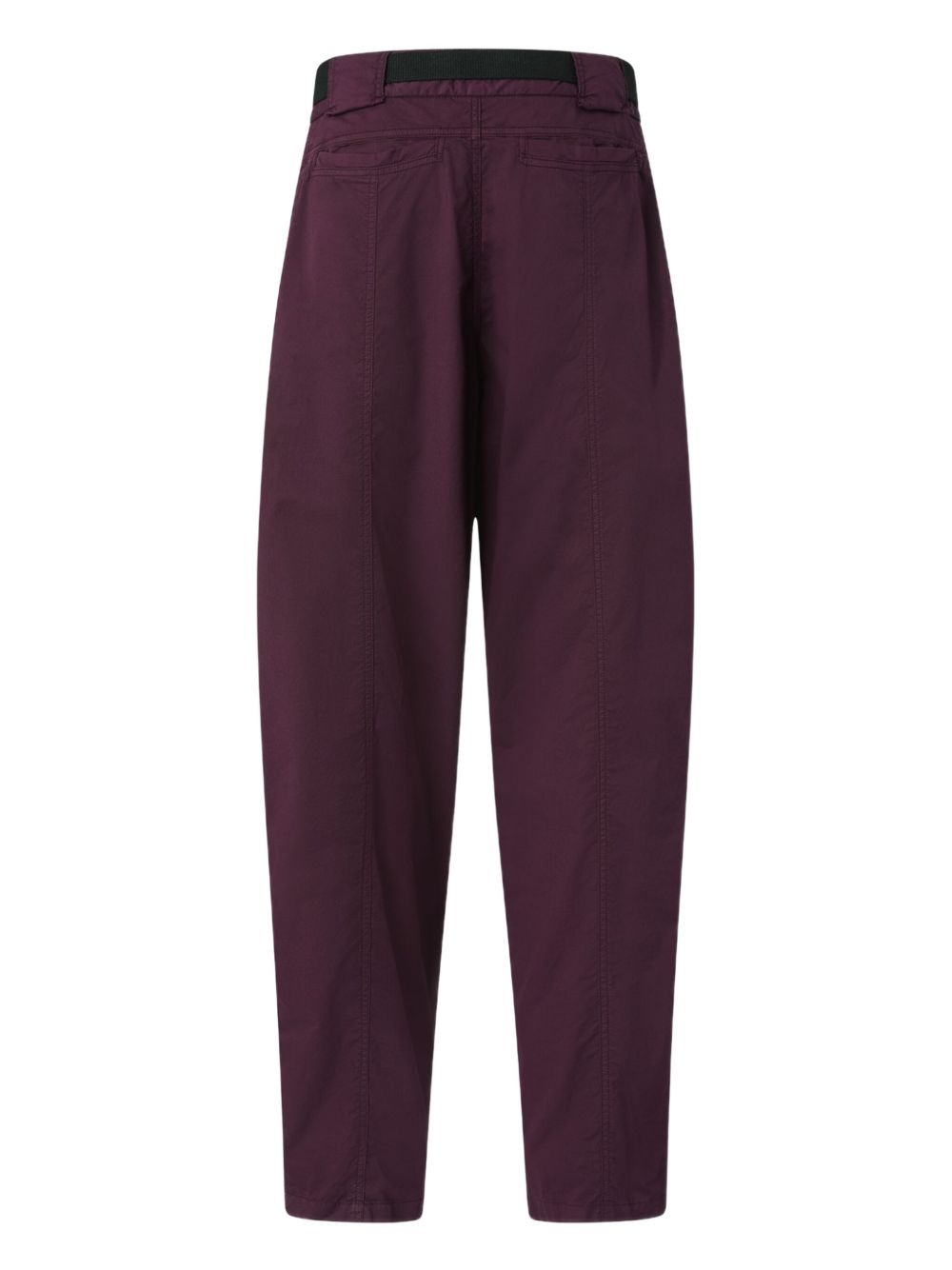 belted tapered trousers - 2