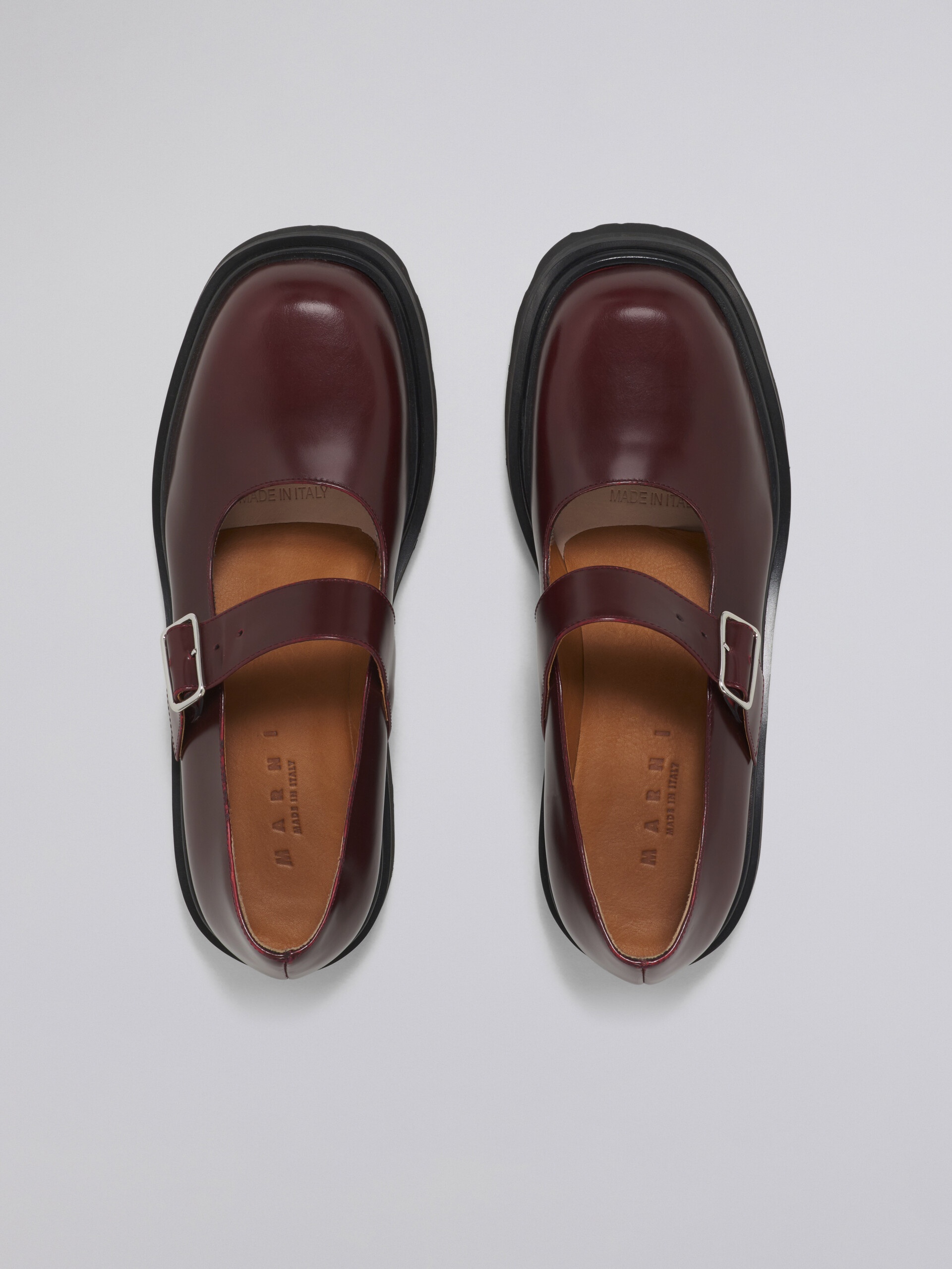 MARY JANE SHOE IN SHINY SMOOTH CALFSKIN - 4
