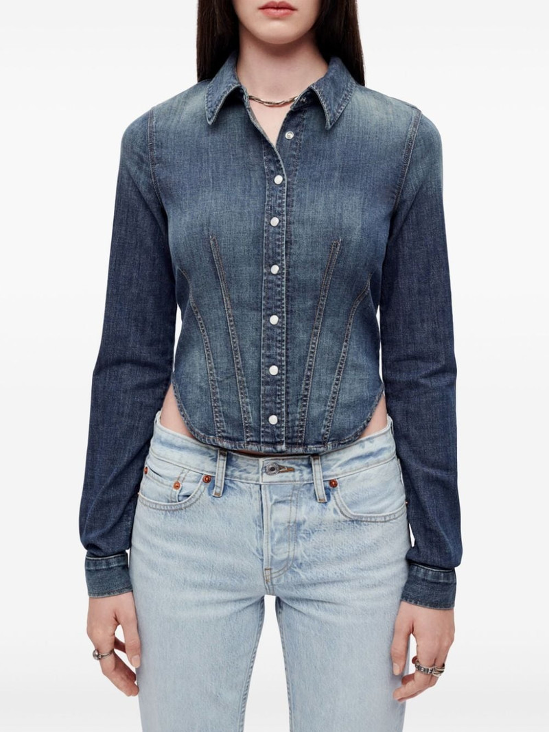 x Pamela Anderson denim shirt 3
