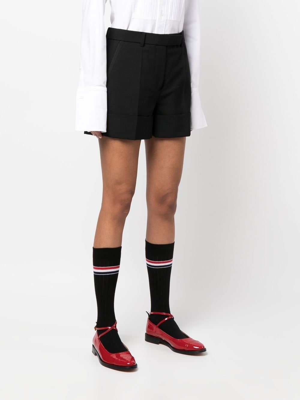 tailored 3-ply shorts - 3