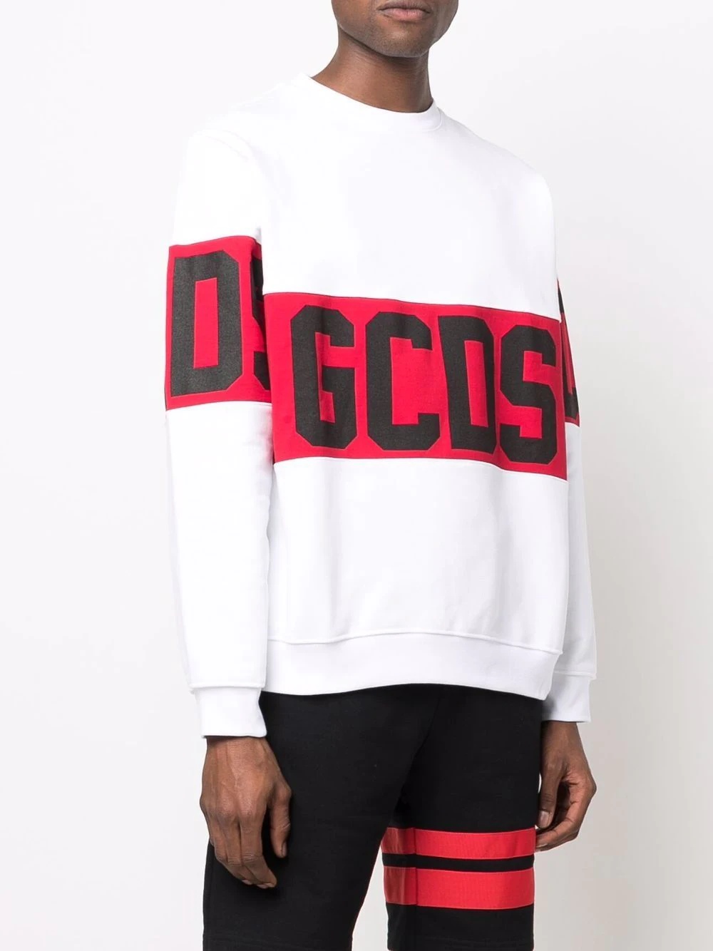 logo crew-neck sweatshirt - 5