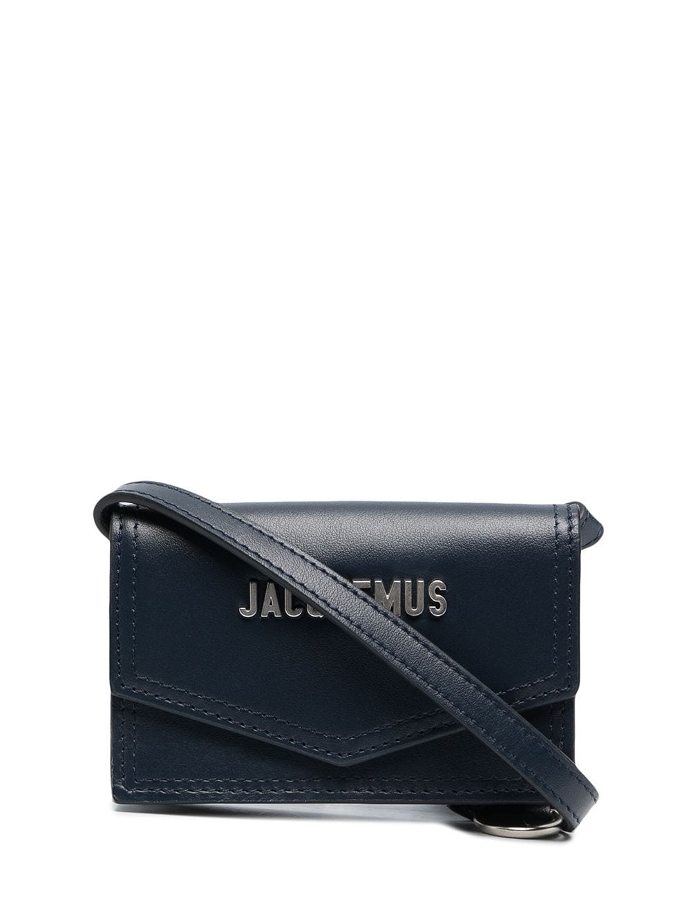 logo-plaque crossbody bag - 1