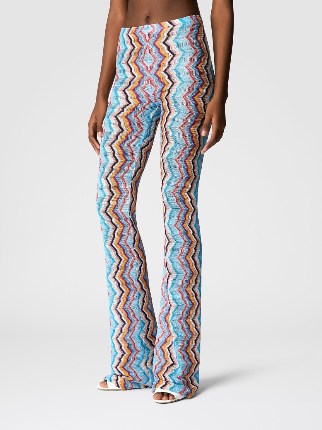 Straight-leg viscose pants - 4