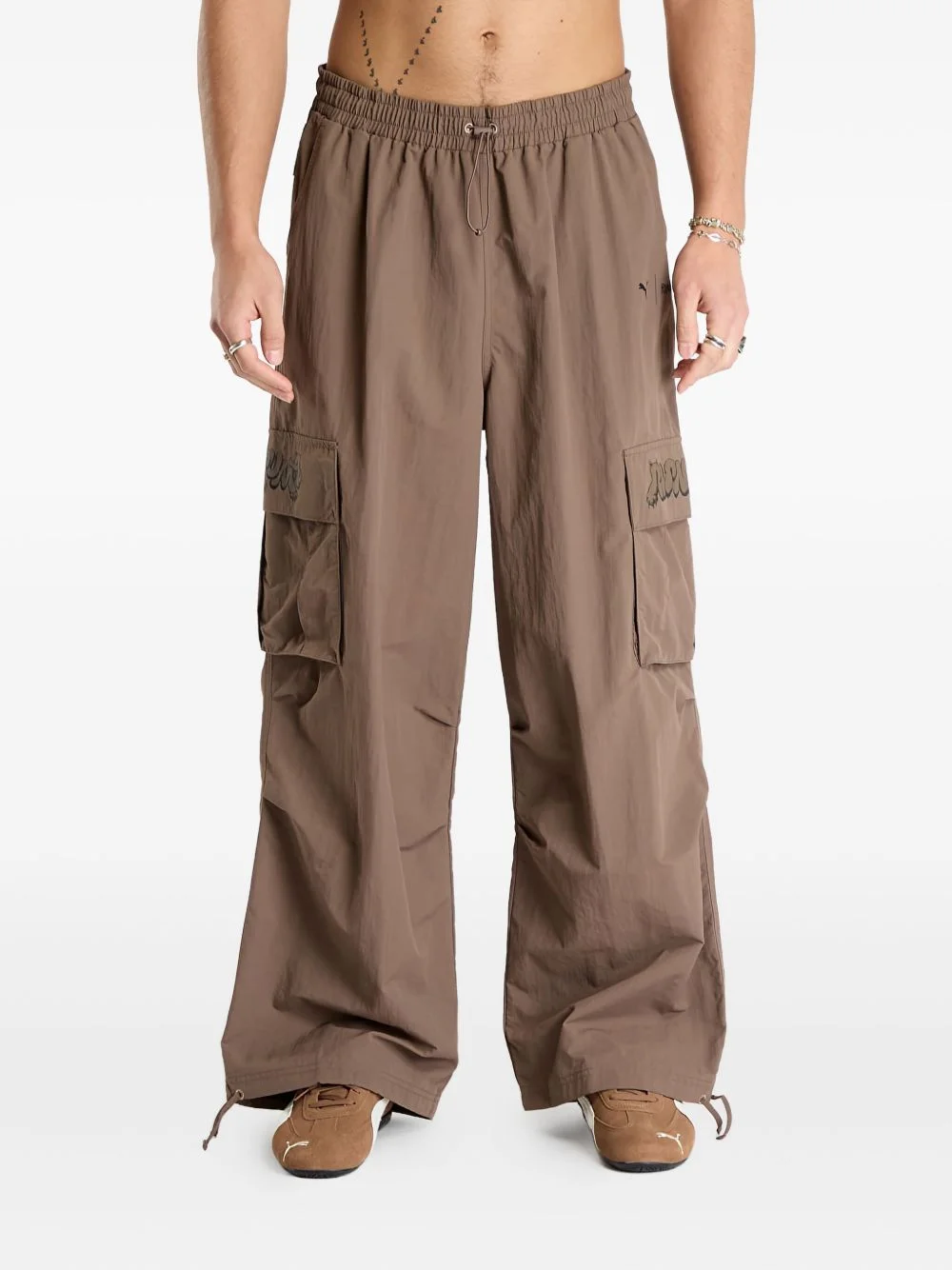 x Ripndip logo-print cargo pants - 1