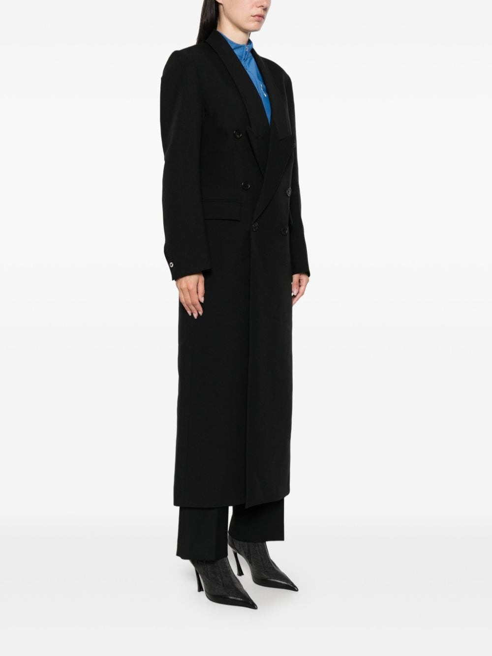 Coperni Women Double-Breasted Coat - 4