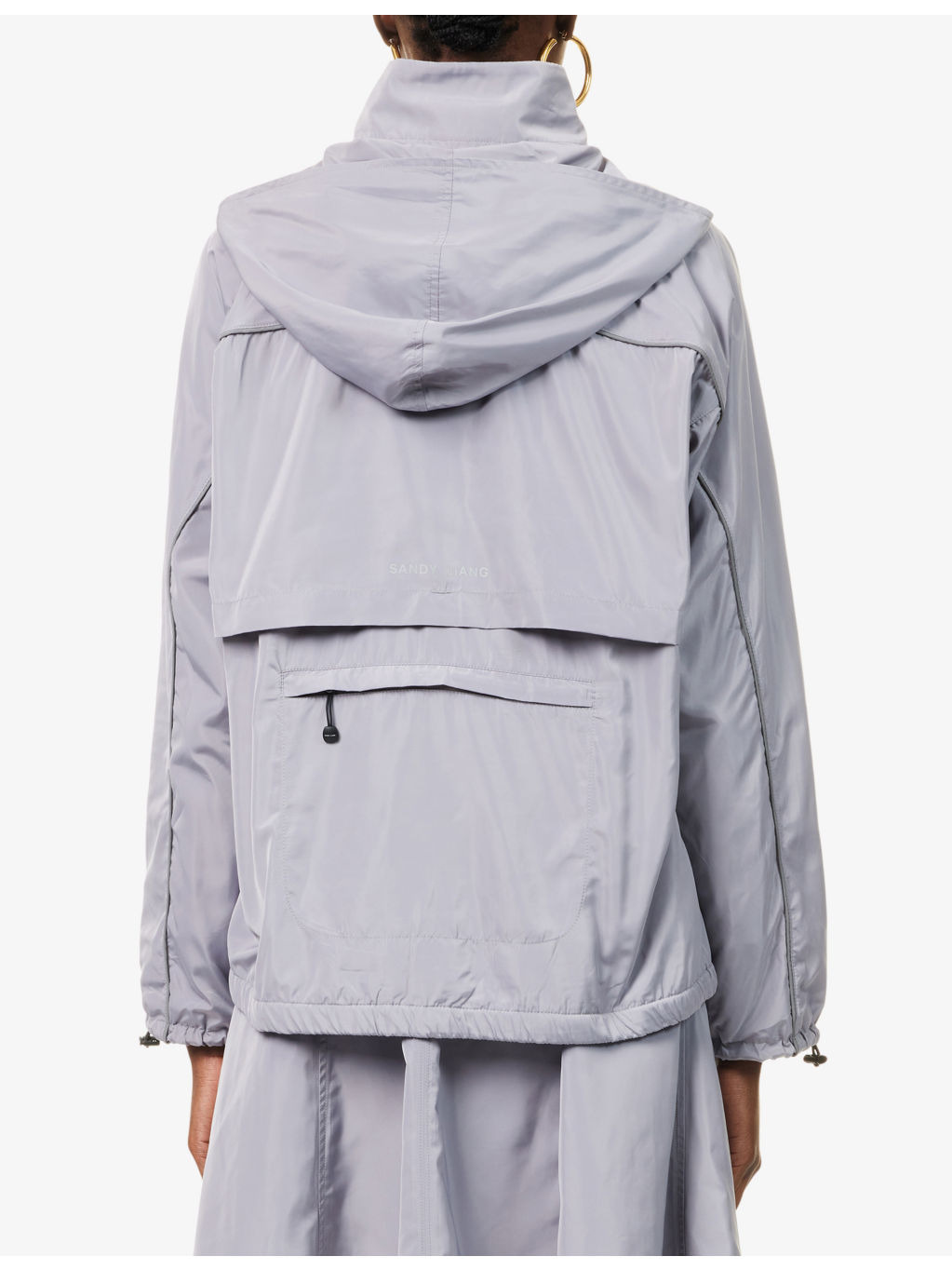 Siena Hooded Woven Track Jacket - 4