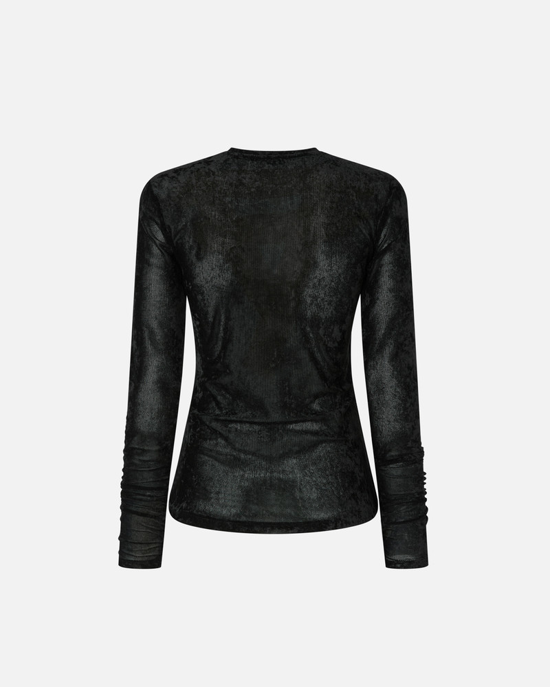 PINKO MESH KNIT WITH FLOCK FINISH outlook
