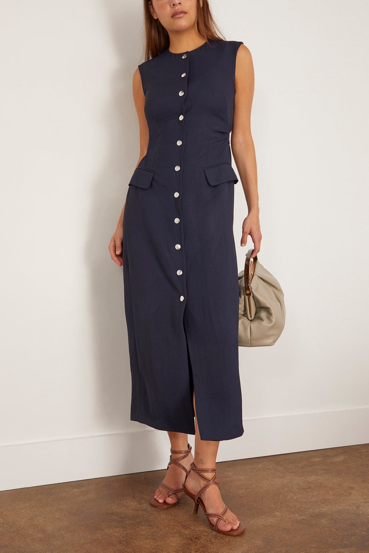 Dilby Dress in Navy - 2