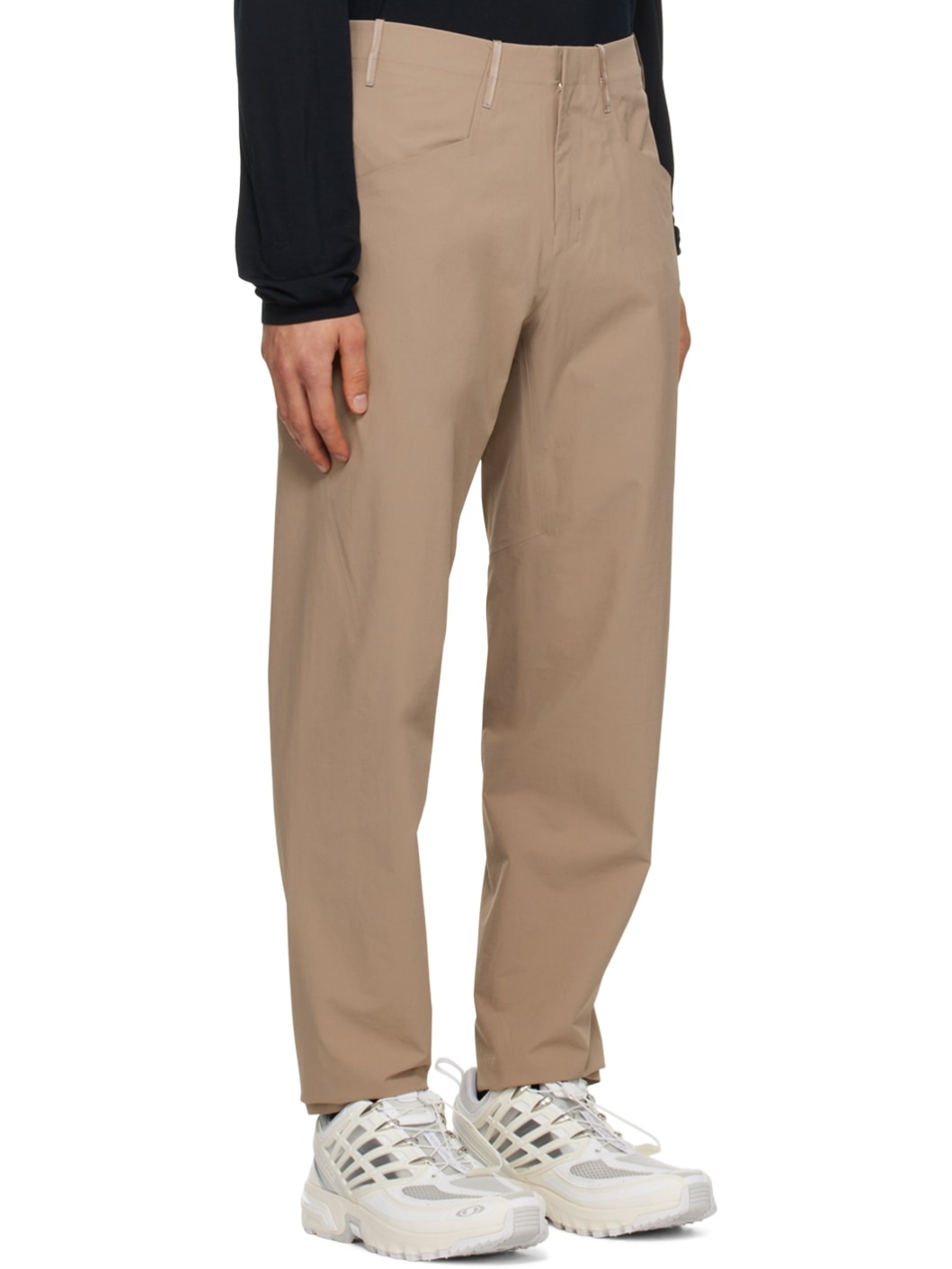 Brown Voronoi Trousers - 2