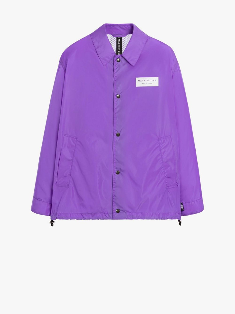 TEEMING LILAC NYLON PACKABLE COACH JACKET 6
