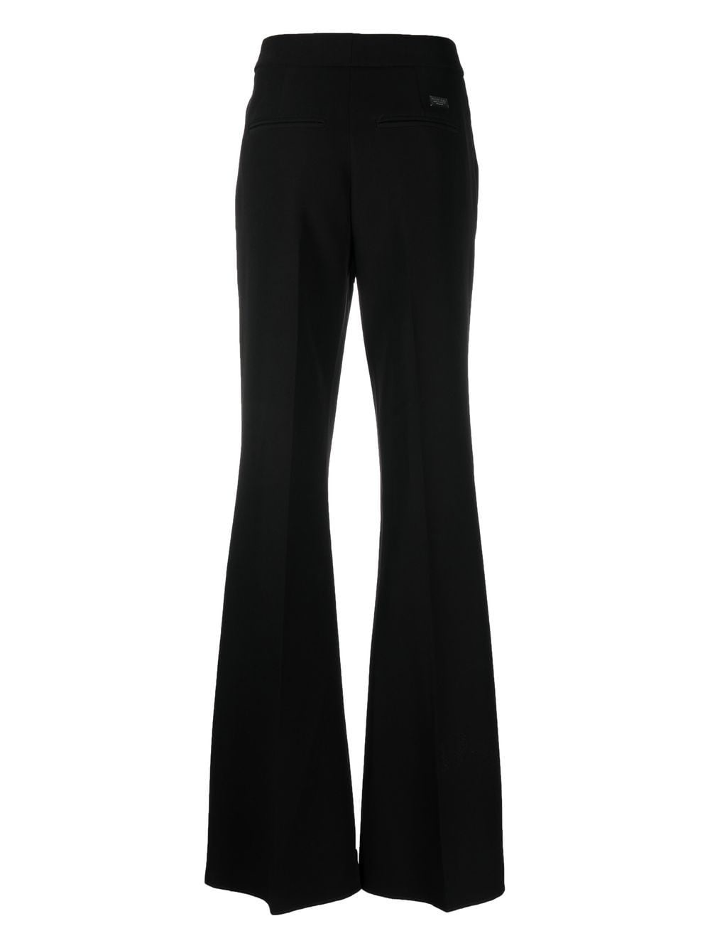 mid-rise flared trousers - 2