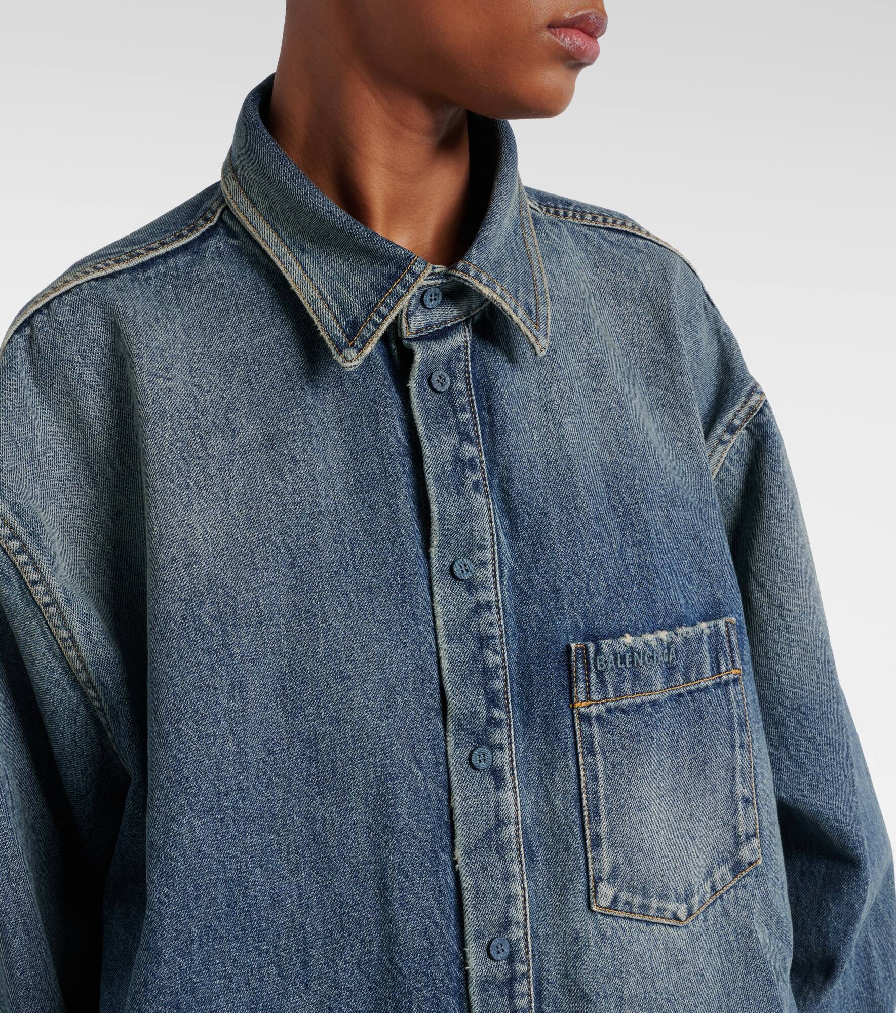 Denim shirt - 4