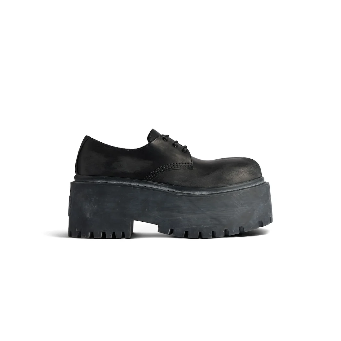 Women's Strike Platform Derby in Black - 1