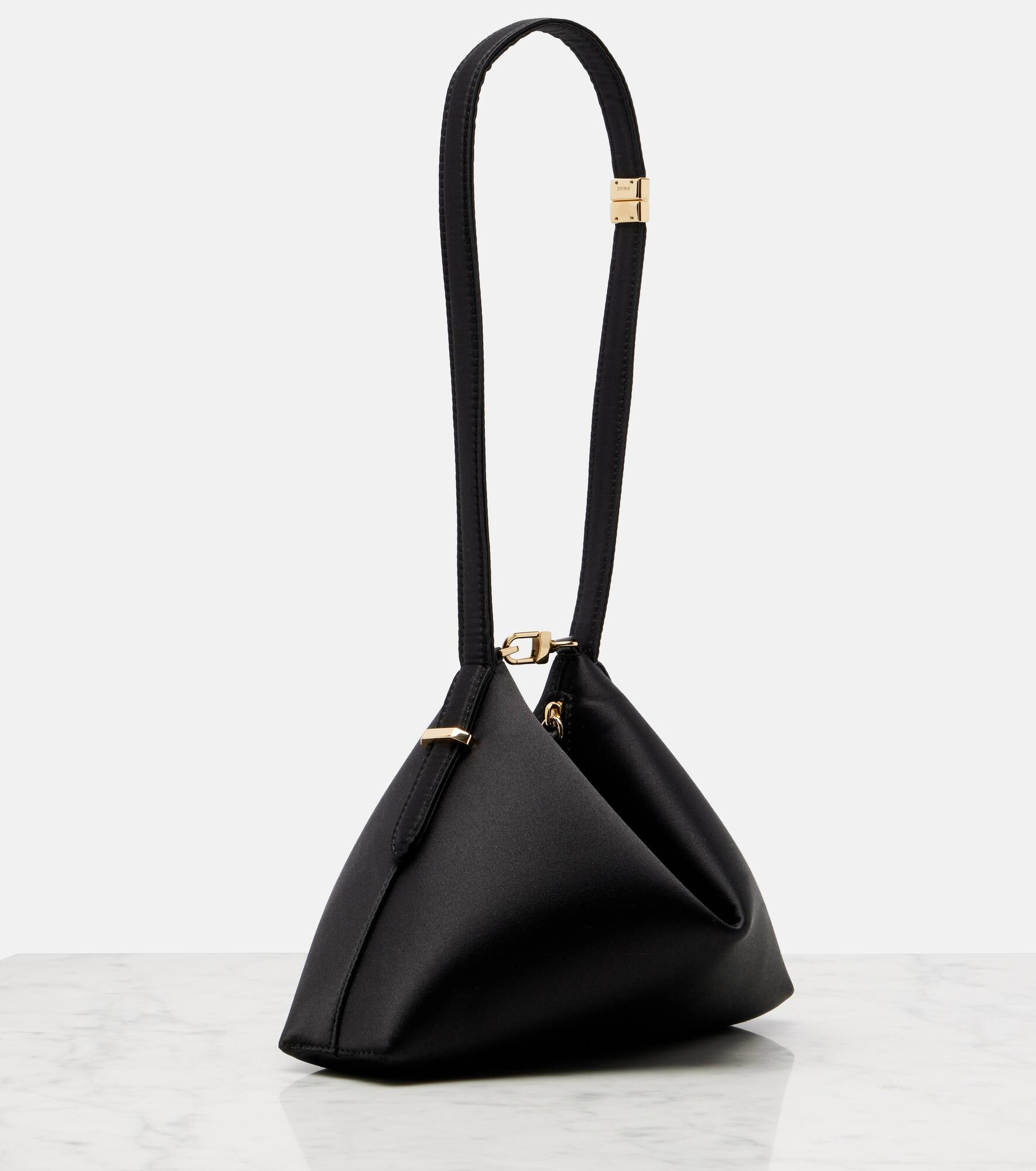 Scoop Mini satin shoulder bag - 4
