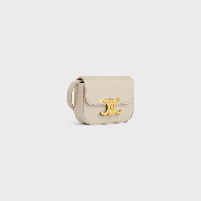 CELINE MINI CLAUDE in Shiny calfskin outlook