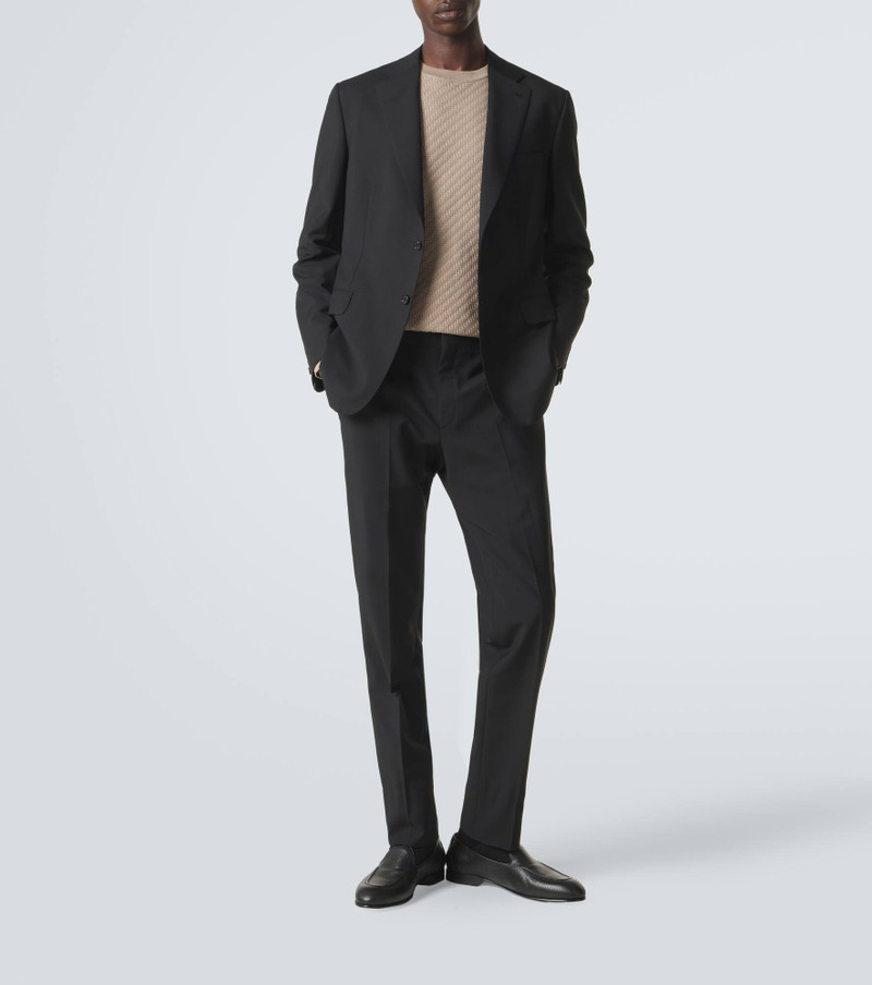 Brioni Appia leather loafers outlook