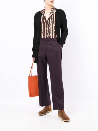 Nanushka Jun twill straight-leg trousers outlook