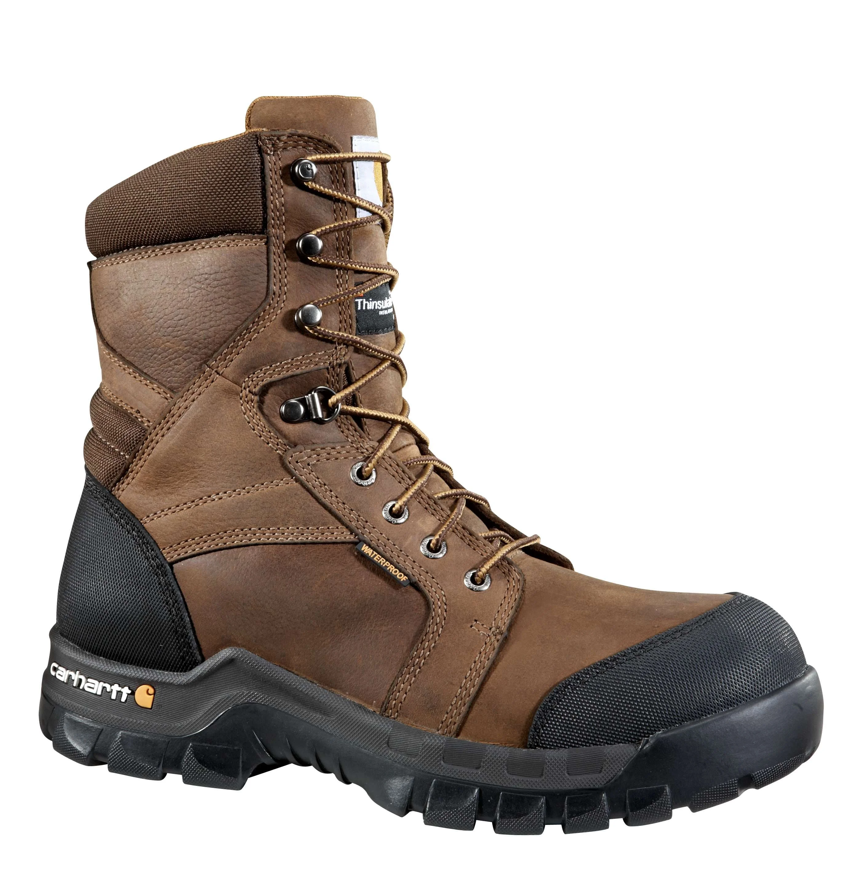 Rugged Flex® Waterproof Insulated 8" Composite Toe Work Boot - 1