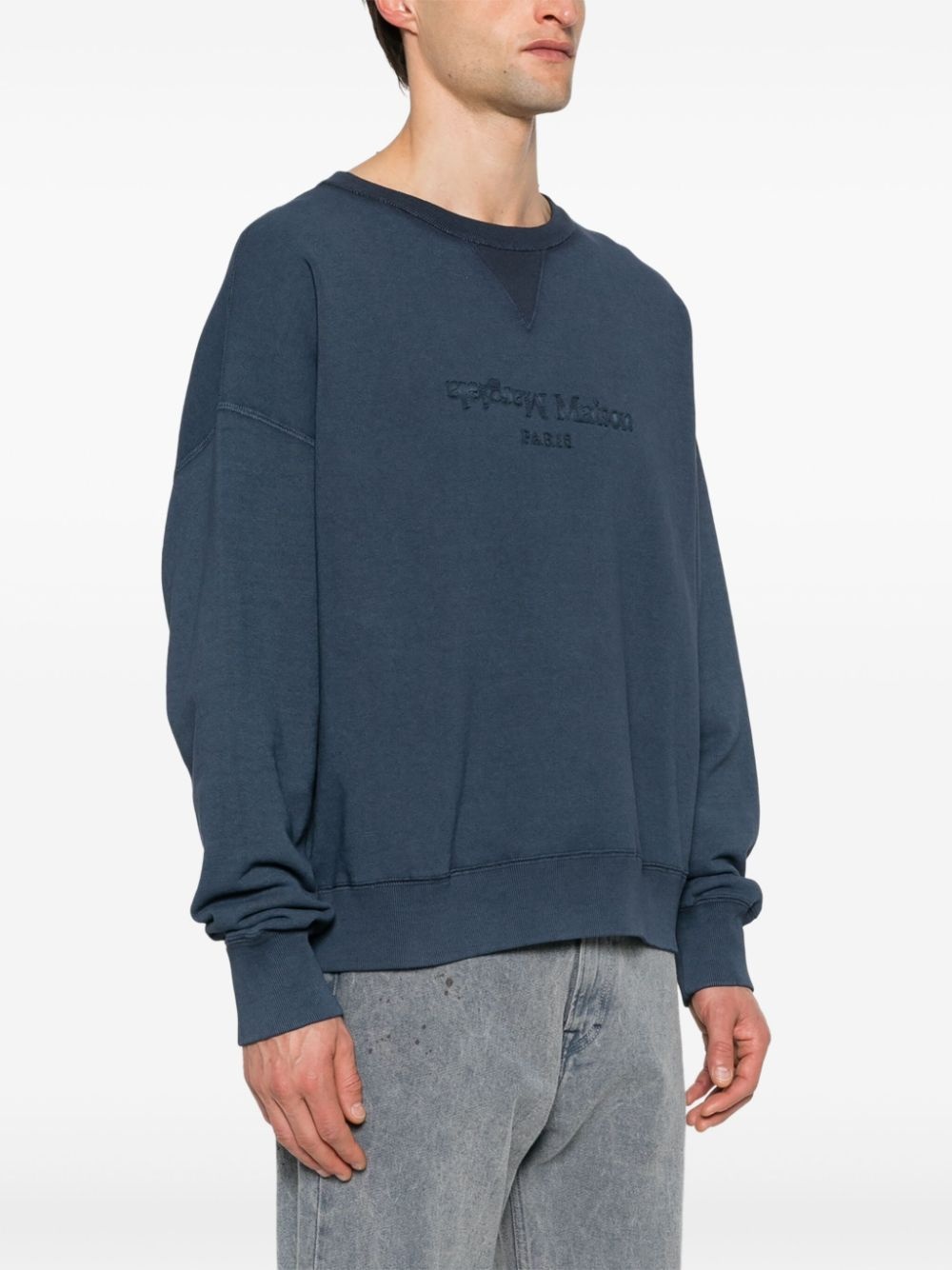 Reverse cotton sweatshirt - 3