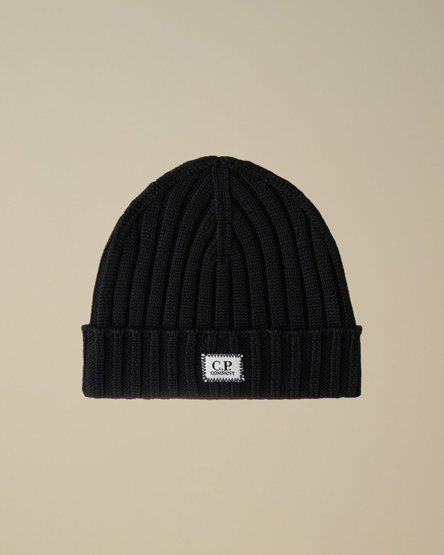 Extra Fine Merino Wool Logo Beanie - 1