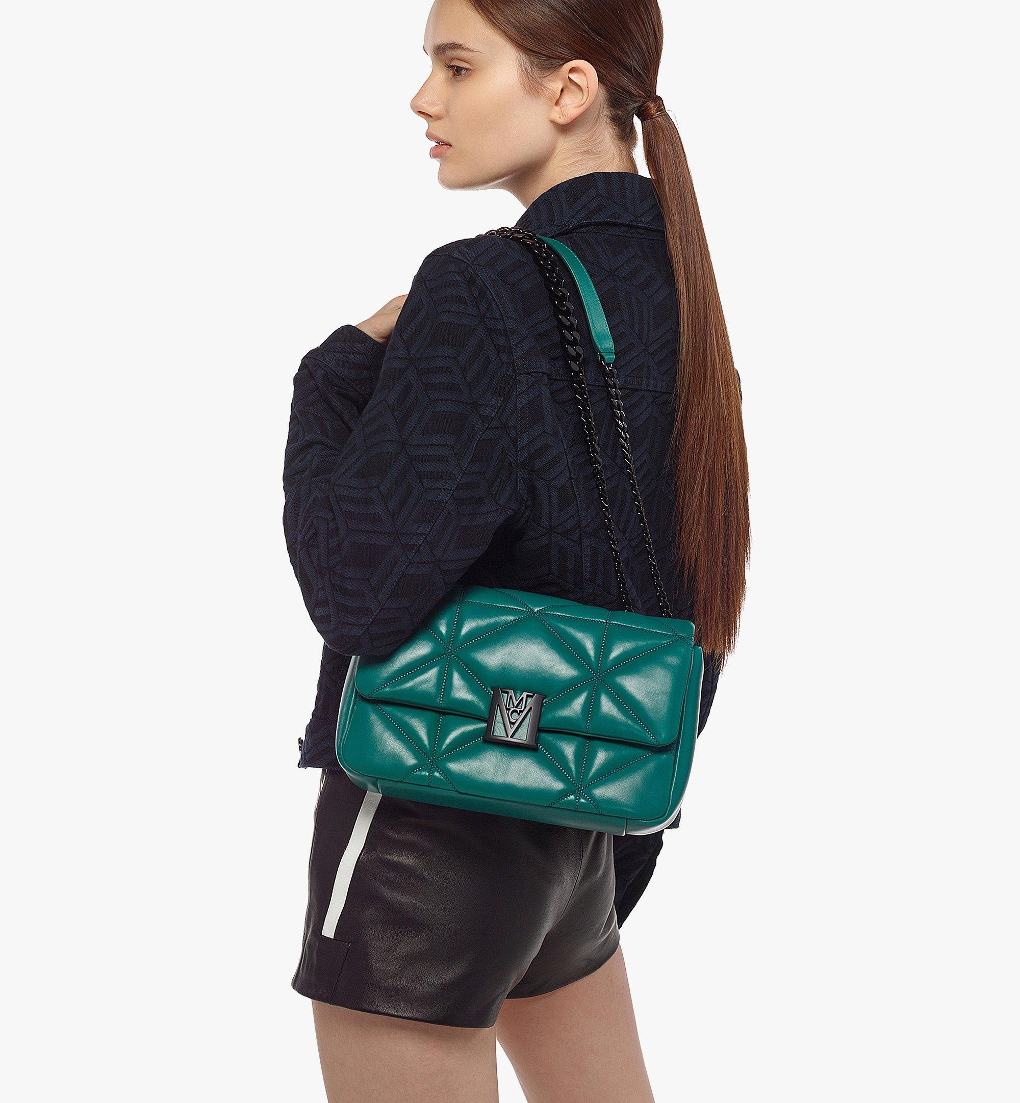 Travia Shoulder Bag in Cloud Quilted Leather - 6