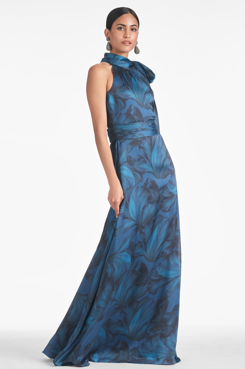 SACHIN & BABI Kayla Gown - Tonal Petal outlook