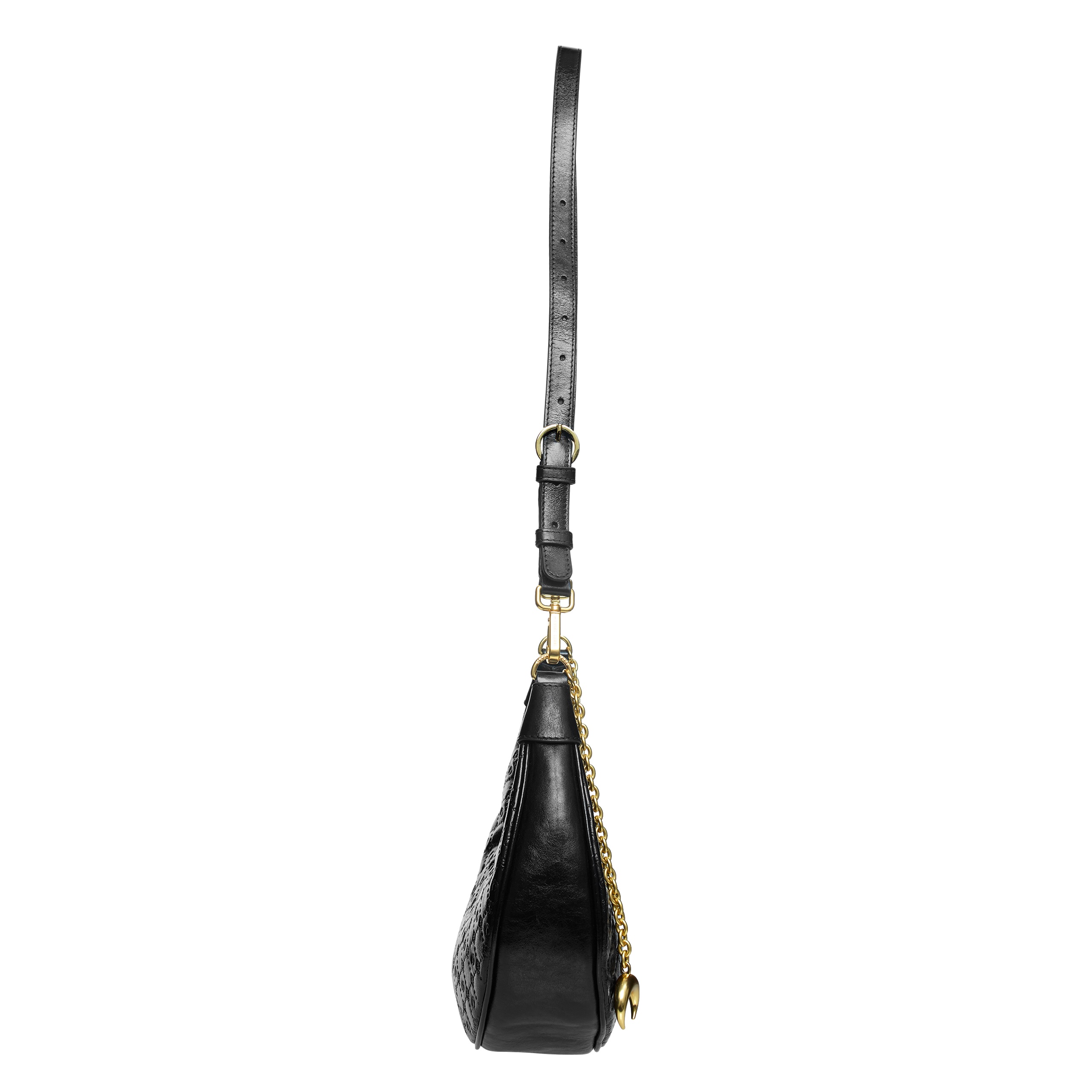 LEATHER BAG WITH CHAIN - 3