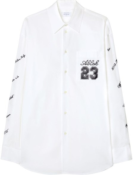 SHIRT WITH EMBROIDERED LOGO - 1