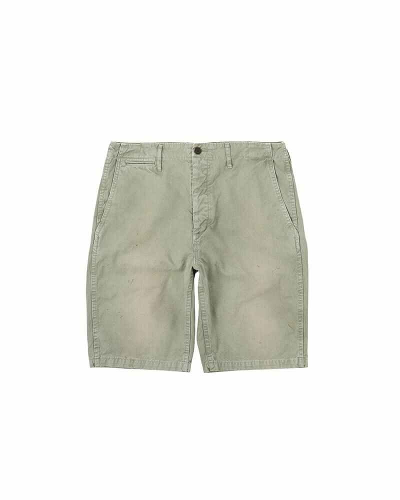 CHINO SHORTS DMGD LT.GREEN - 1